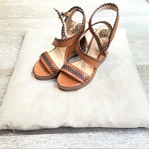 Vince Camuto Leather Ivanta Wedge